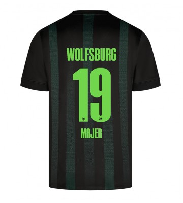 Wolfsburg Lovro Majer #19 Bortatröja 2024-25 Kortärmad